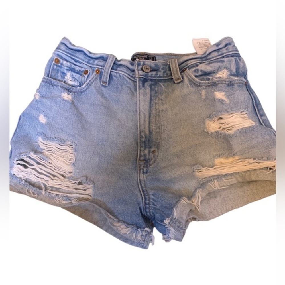 Very cute distressed Abercrombie and Fitch shorts
